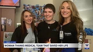 'I saw God twice' Boating accident survivor thanks Lee Health