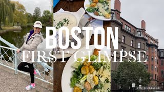 First Glimpse of BOSTON✩I Boston Common, Cheers, Thinking Cup, Hotel Check-In, Historical Sights.