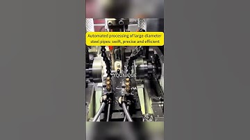 Pipe End Chamfering Made Easy with Dual Head CNC System#cncmill #machine