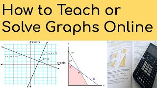 How to Solve/Teach Equations and Inequalities Online - How to Solve Graphs Online @AmazingscienceExperiments screenshot 2