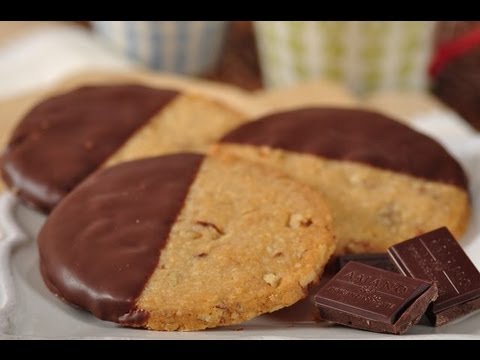 Pecan Shortbread Cookies Recipe Demo - Joyofbaking.com