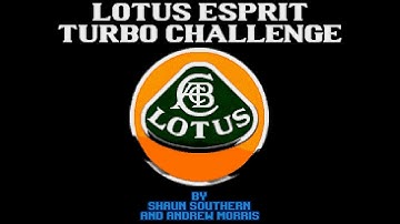 Lotus Esprit Turbo Challenge (Amiga 50Hz) - Intro / Attract Mode