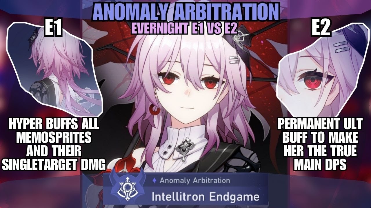 Unleashing Everwife True Power! - Evernight e1 vs e2 | 3.6 Anomaly Arbitration: King In Check