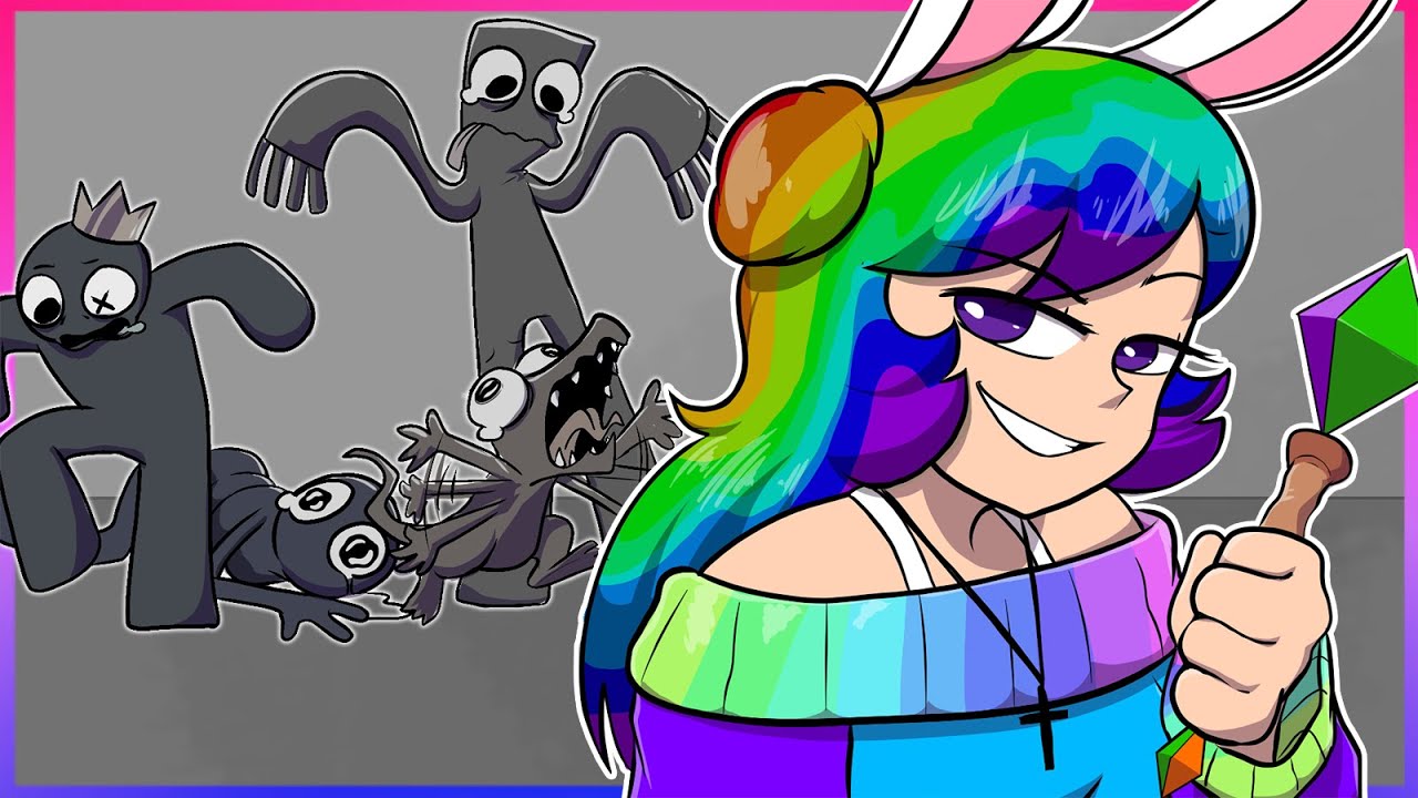 Why I Stole the COLORS from the RAINBOW FRIENDS - YouTube