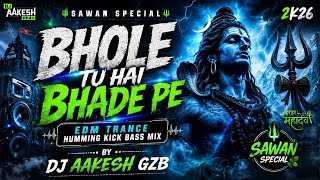BHOLE TU HAI BHADE PE HUMMING BASS MIX BY DJ AAKESH GZB 2K26 @Djaakeshgzb 