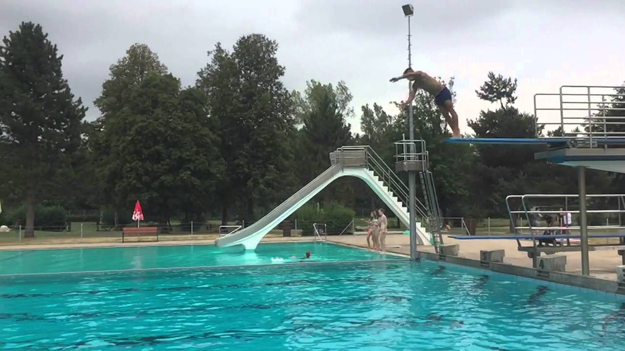 Diving 3m Tsukahara Jump double backflip - YouTube