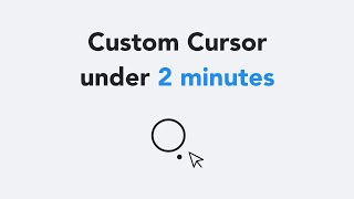 Custom Cursor Using Vanilla JS