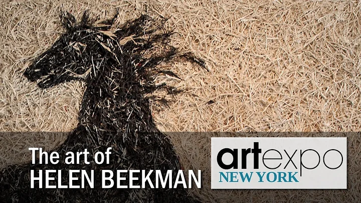 Artist Helen Beekman exhibition at ArtExpo 2014