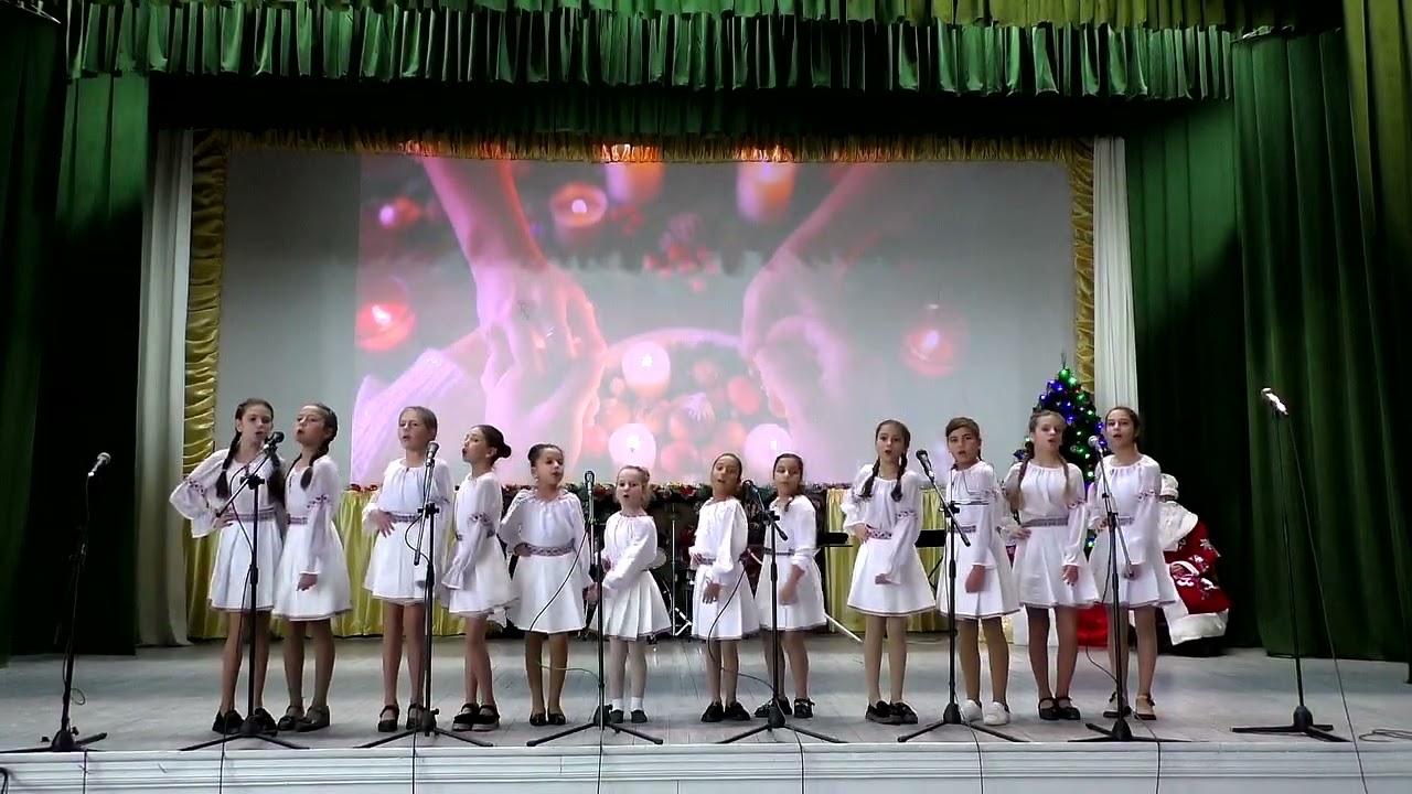 Народний вокальний ансамбль Романіцєлє молодший склад   Hai la joc 2