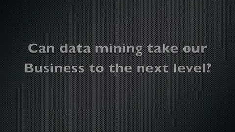 Data Warehousing and Data Mining