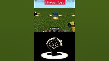 Minecraft logic you be like 😇🥰 #shorts #shortsfeed #gfftanvir #minecraftlogic #viralshorts #scatman