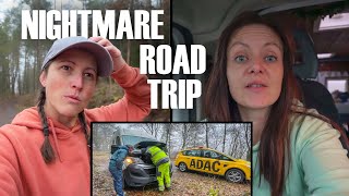 WHEN VAN LIFE GOES WRONG.. MORE THAN ONCE! Problems getting back to UK! (female van life)