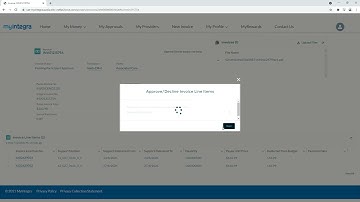 MyIntegra Plan Management Portal - How to approve an invoice