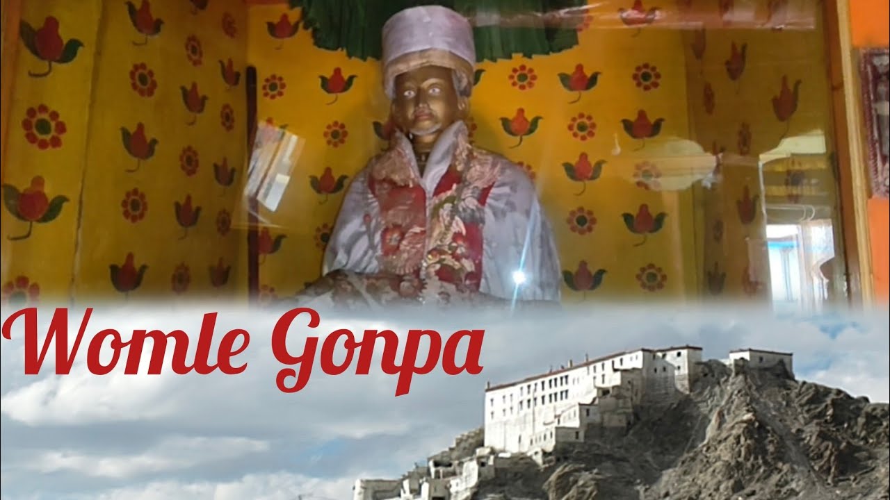 Short video on Womle Gonpa ladakh Changthang.