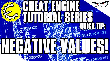 Cheat Engine 6.4 Tutorial Quick Tip: How to Scan for Negative Values