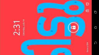 How to screen lock gif animation any text