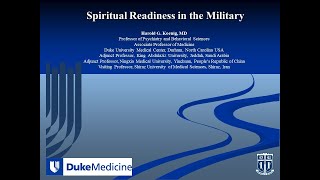 Spiritual Readiness in the Military