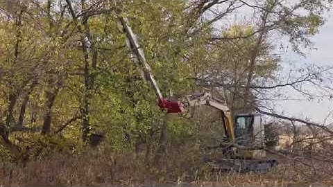 The TAZSAW: Felling, Trimming, and Pruning from the Cab! The Ultimate Hydraulic Tree Saw