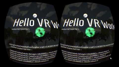 VR Coding Environment Prototype in Unity (for Oculus Rift)