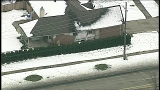 Sinkhole forming in Fraser
