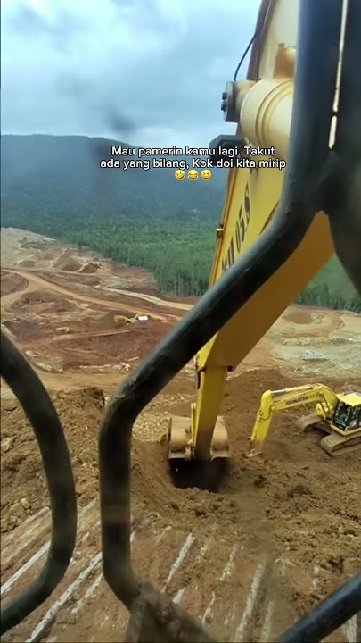 Punya kita kok mirip😆 #katakatabijak #operator #fypシ #excavator #storywa #komatsuexcavators