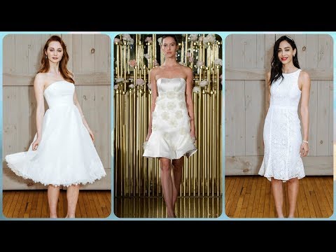 Vídeo: 20 Ideias De Vestidos De Noiva Curtos Incríveis