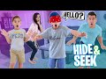 Blindfolded Hide and Seek Challenge! FUNhouse Family