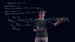 MECH351: Chemical Reactions and Combustion/ Example: Adiabatic flame temperature