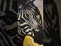 zebra penart mixed media sketch #drawing #penart #zebra #animalart #painting