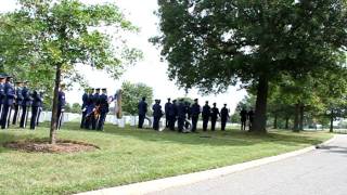 Lt Col US Air Force John Simpson - Full Military Honors Burial, Arlington National Cemetery