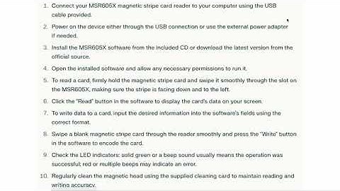 How to use msr605x Magnetic stripe card reader (working 2026)