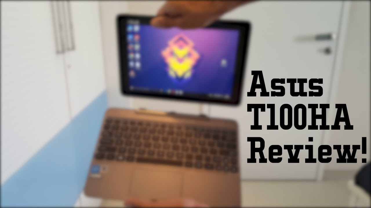 Asus T100HA Transformer Book Review! - Windows 10 Laptop on a Budget!