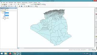 شرح واجهة برنامج ال ARCGIS