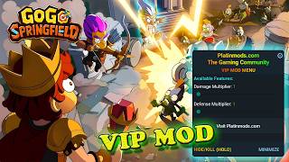 Go Go Springfield MOD Menu APK | Damage & Defense Multiplier