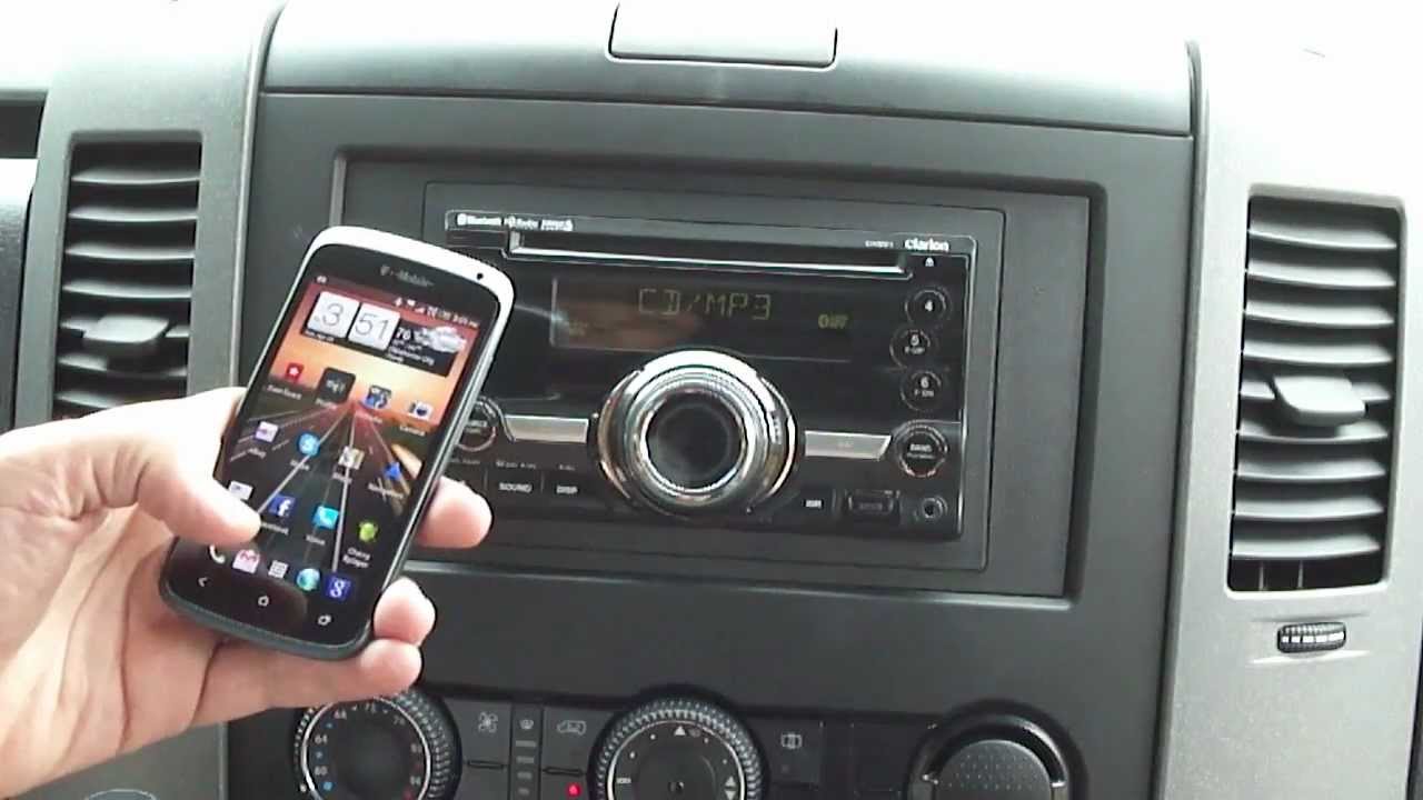 clarion cx501 bluetooth stereo auto car receiver - YouTube