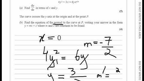 WMA14/01 P4 *Jan 2021* Q6 (Differential equation) Pt.2