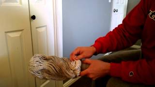 How to change a Clorox twist mop head, part 1