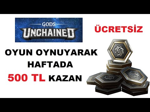 Gods Unchained - Oyun oynuyarak kripto para kazan ÜCRETSİZ
