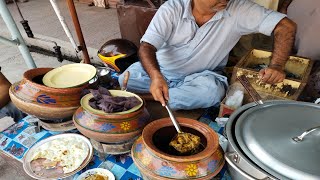 ALLAH Badshah Nashta Jhelum ||Al-Markaz Road Jhelum|| Desi Handies|| PakistanFoods17