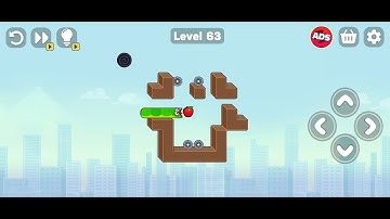 Snake puzzle level 63 gameplay 