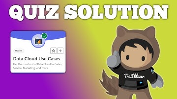 Data Cloud Use Cases | Salesforce Trailhead | Quiz Solution