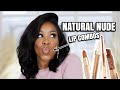 THE EVERYDAY SOFT NUDE LIP FOR DARK SKIN *UPDATED* | NATURAL NUDES + FAV LIP COMBOS | Andrea Renee