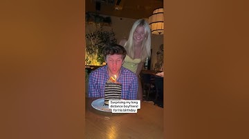 Surprising my long distance boyfriend for his birthday