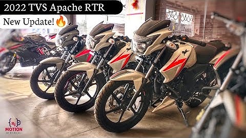2022 TVS Apache RTR 160 2v New Update 😍! Side Stand Engine Cut off!🔥❤Price | Mileage | Review |