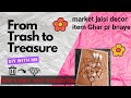 DIY| Kabaad se bnaya unique home decor| best out of waste. #diy #handmade