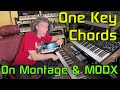 How to play any chord with a single key on modx and montage  and more