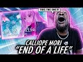 [MV] end of a life - Calliope Mori (Original Song) REACTION