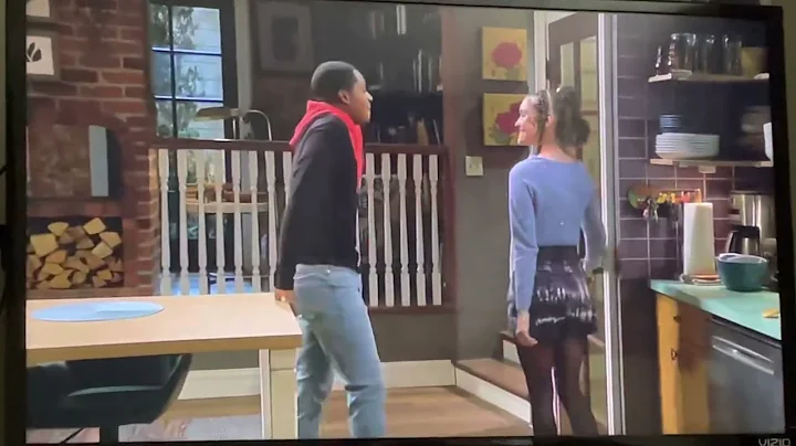 Booker & Cami First kiss On ravens home season 5  Episode13