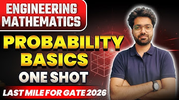 BASICS OF PROPBABLITY🔥  || Engineering Mathematics Crash Course #gate2026