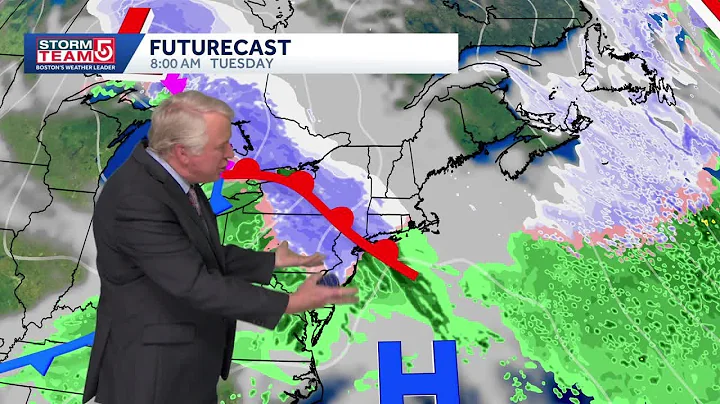 Video: Snowy Tuesday, unsettled pattern follows